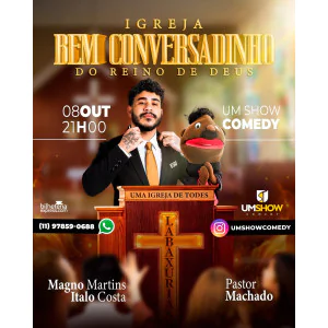 Pastor Machado e Magno Martins em Guarulhos