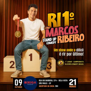  Ri primeiro com Marcos Ribeiro - Stand Up Comedy
