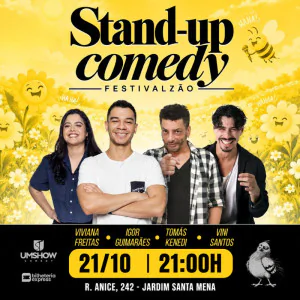 Igor Guimarães, Viviane Freitas, Vini Santos e Tomas Kenedi em Guarulhos