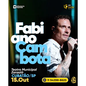 Fabiano Cambota em Cubatão 