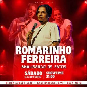 Romarinho Ferreira em Analisando os Fatos - Stand Up Comedy