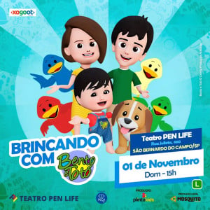 Brincando com o Bento e Totó