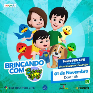 Brincando com o Bento e Totó