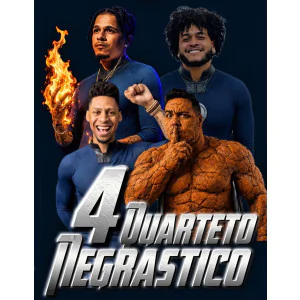 Pablo, Romarinho, Smith e Amatto em Guarulhos - Quarteto Negrastico