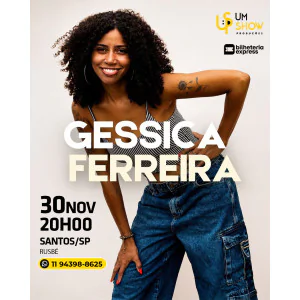Gessica Ferreira em Santos
