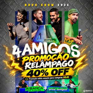 4 Amigos em Taboão da Serra | Novo Show 