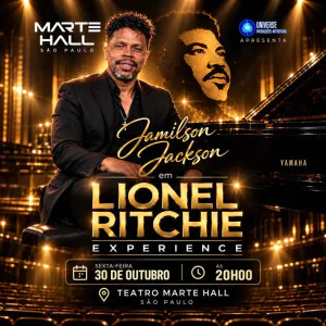 Jamilson Jackson em Lionel Richie Experience