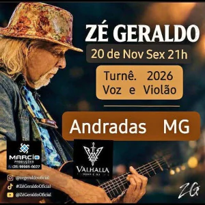 Zé Geraldo - Turnê 2026 Voz e Violão