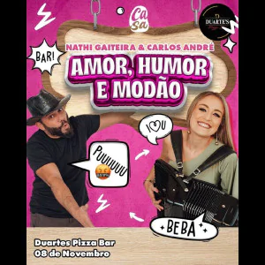 Naty Gaiteira e Carlos Andre - Amor, Humor e Modao