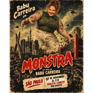 BABU CARREIRA em MONSTRA na RUA AUGUSTA!