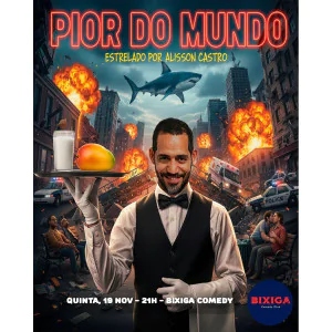 PIOR DO MUNDO O MELHOR SHOW DE ALISSON CASTRO