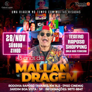 Sérgio Mallandro - 45 anos de Mallandragem - Stand Up Comedy
